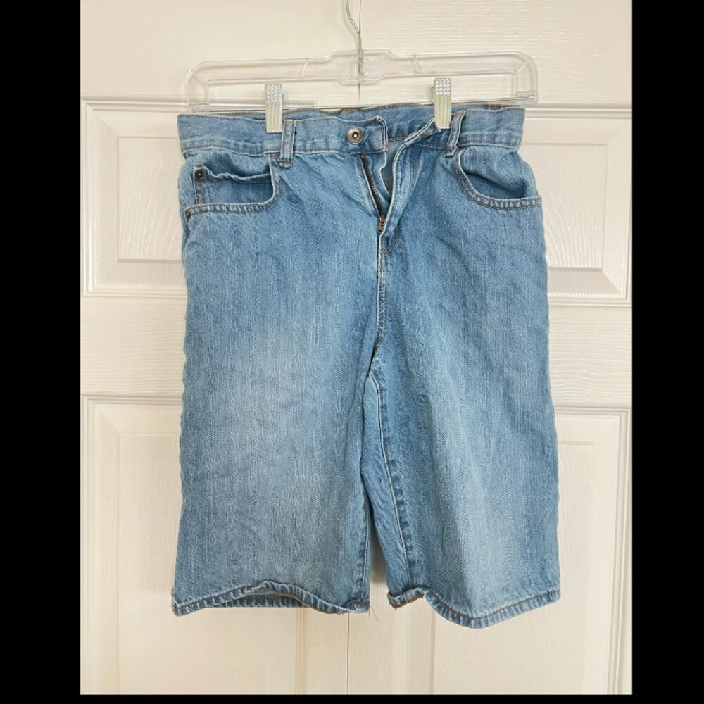 Children's Place Boys' Denim Jean Shorts with Waist Adjustment